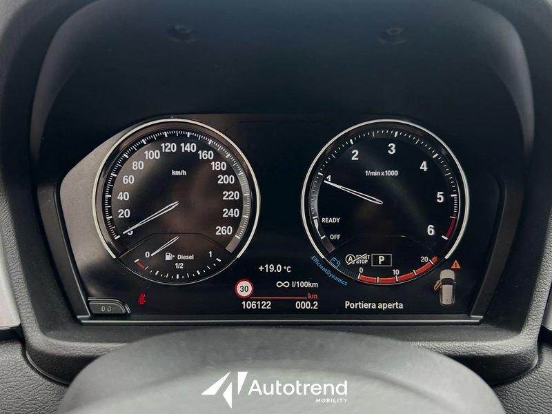 BMW X1 sDrive16d 116 CV Automatica NAVI LED Business Advantage