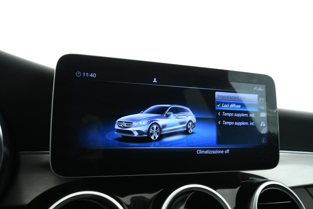 Mercedes-Benz C SW 220 d Sport Plus auto CAMERA+PELLE+APP CONNECT