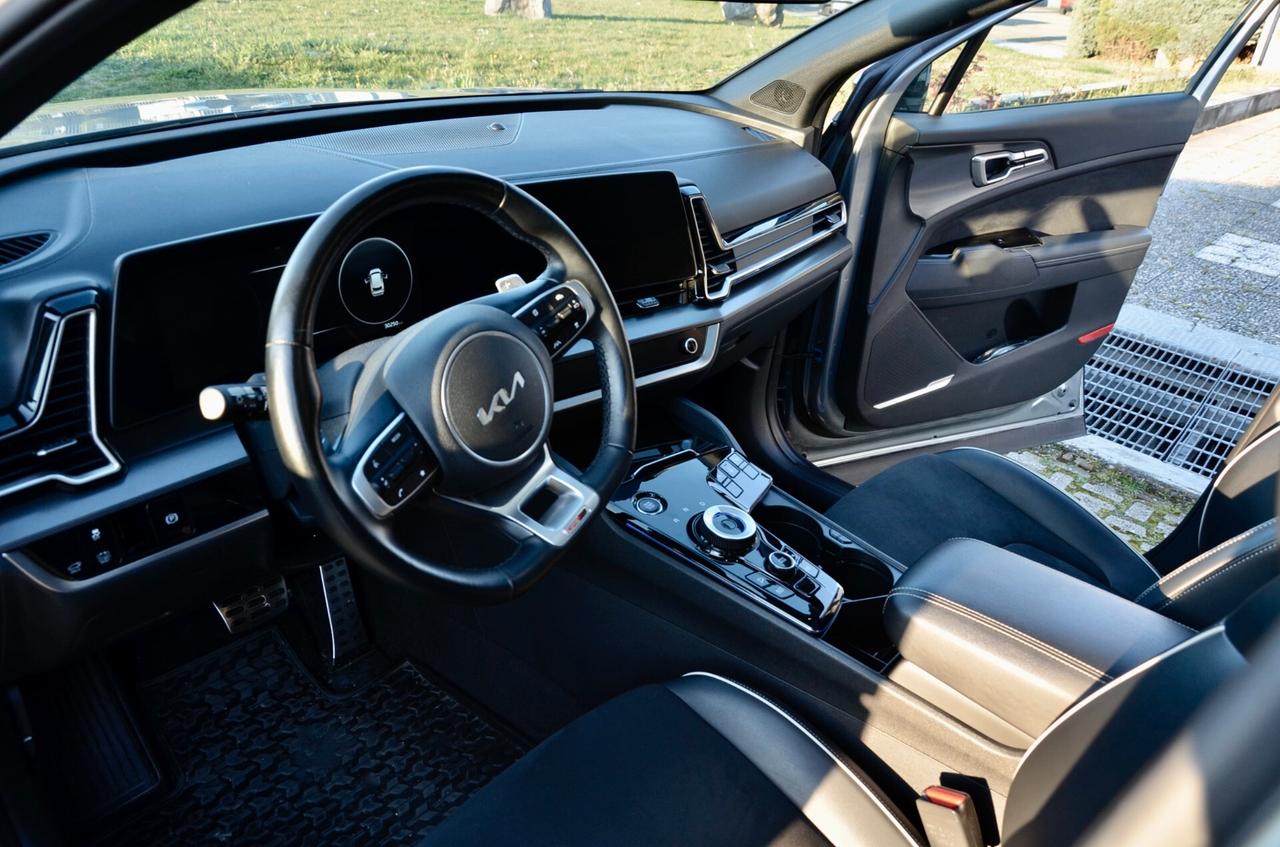 KIA SPORTAGE 1.6 TGDI HEV GT-LINE SUNROOF PACK 230cv AUT, GARANZIA UFF KIA, SERVICE KIA, UNICOPROPRIETARIO, TETTO, FARI FULL LED, PERMUTE