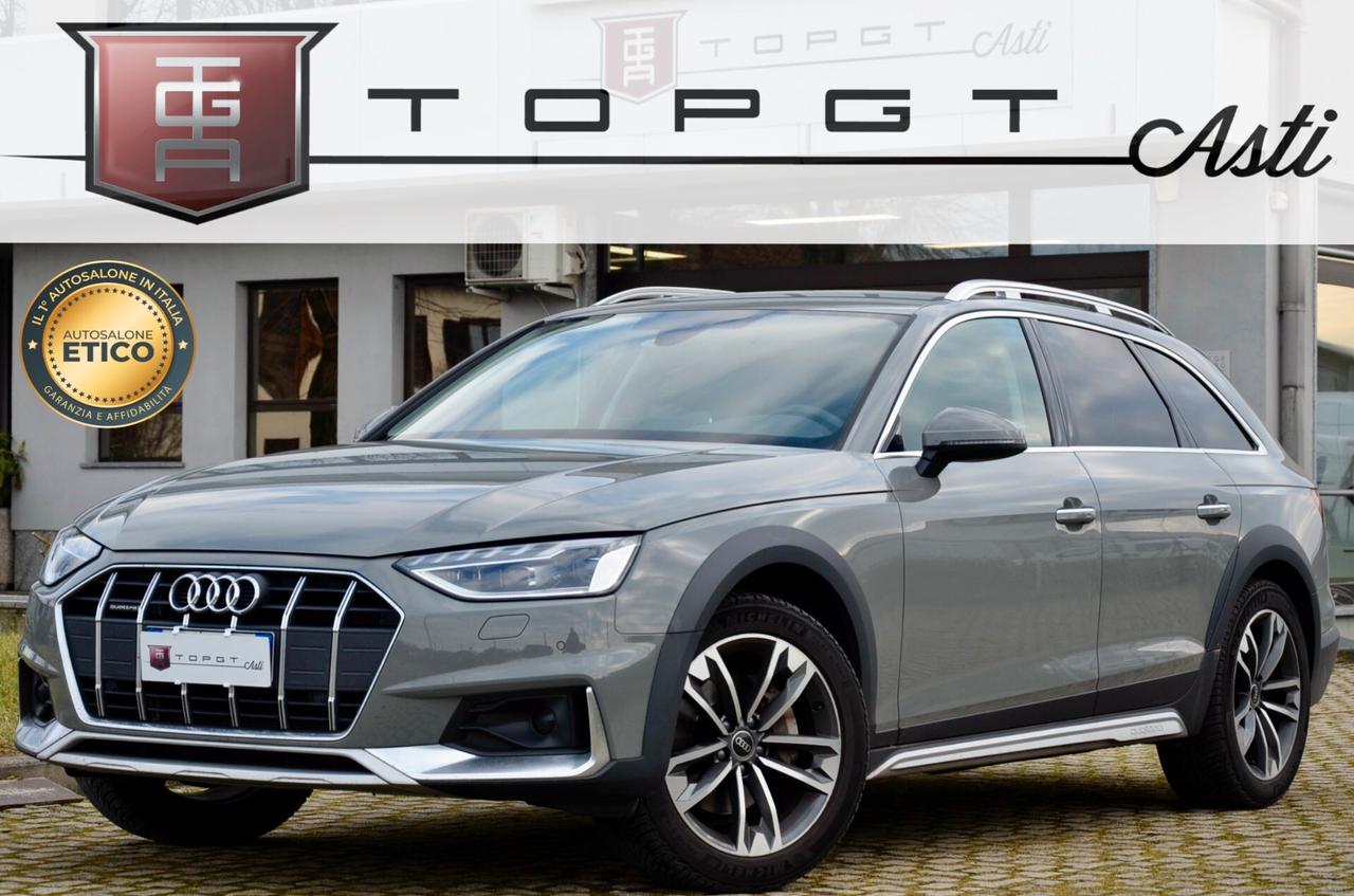 AUDI A4 ALLROAD 2.0 TDI MHEV IDENTITY CONTRAST QUATTRO 204cv S-TRONIC, UNICOPRO, UFF ITALIANA, MATRIX, HI-FI BANG & OLUFSEN, PERMUTE