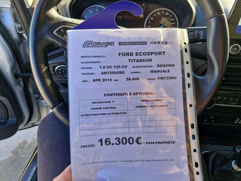 Ford EcoSport 2018 1.0 ecoboost Titanium s&s 125cv my18