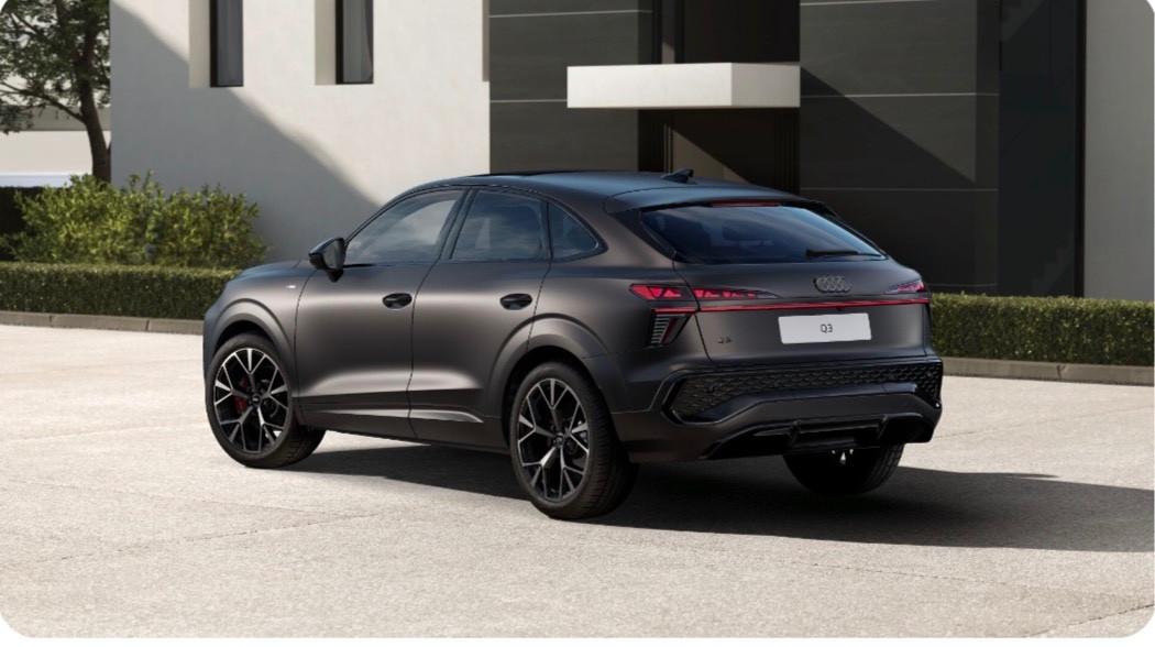 AUDI Q3 SPORTBACK 35 TDI 150 CV S LINE EDITION S TRONIC TETTO MATRIX OPACO