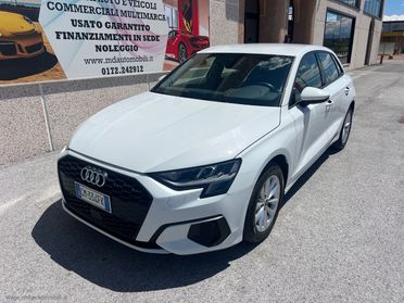 AUDI A3 SPB 30 TDI Business SOLO KM.39000 RETROCAMERA