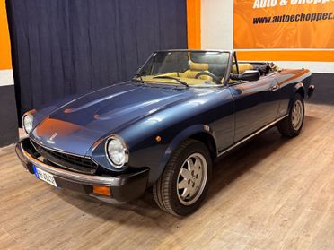 PAZZESCA FIAT 124 SPIDER EUROPA PININFARINA ISCRITTA ASI COME DA VETRINA.