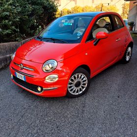 Fiat 500 color CORALLO - Tetto panoramico