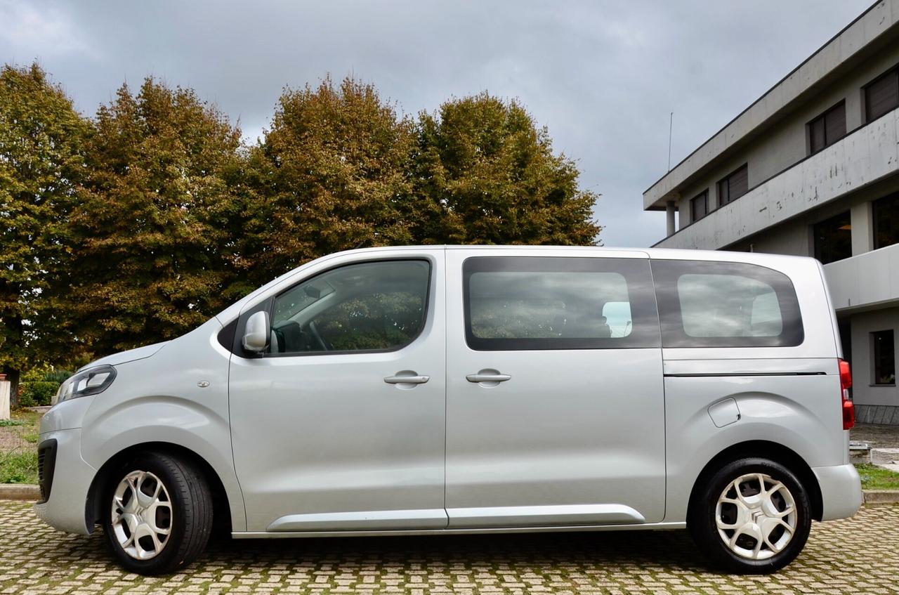 CITROEN JUMPY SPACETOURER 1.5d 120cv PASSO MEDIO, 9 POSTI, VETTURA PRIVATA NO IVA, UFF ITALIANA, SERVICE CITROEN, APPLE ANDROID, PERMUTE
