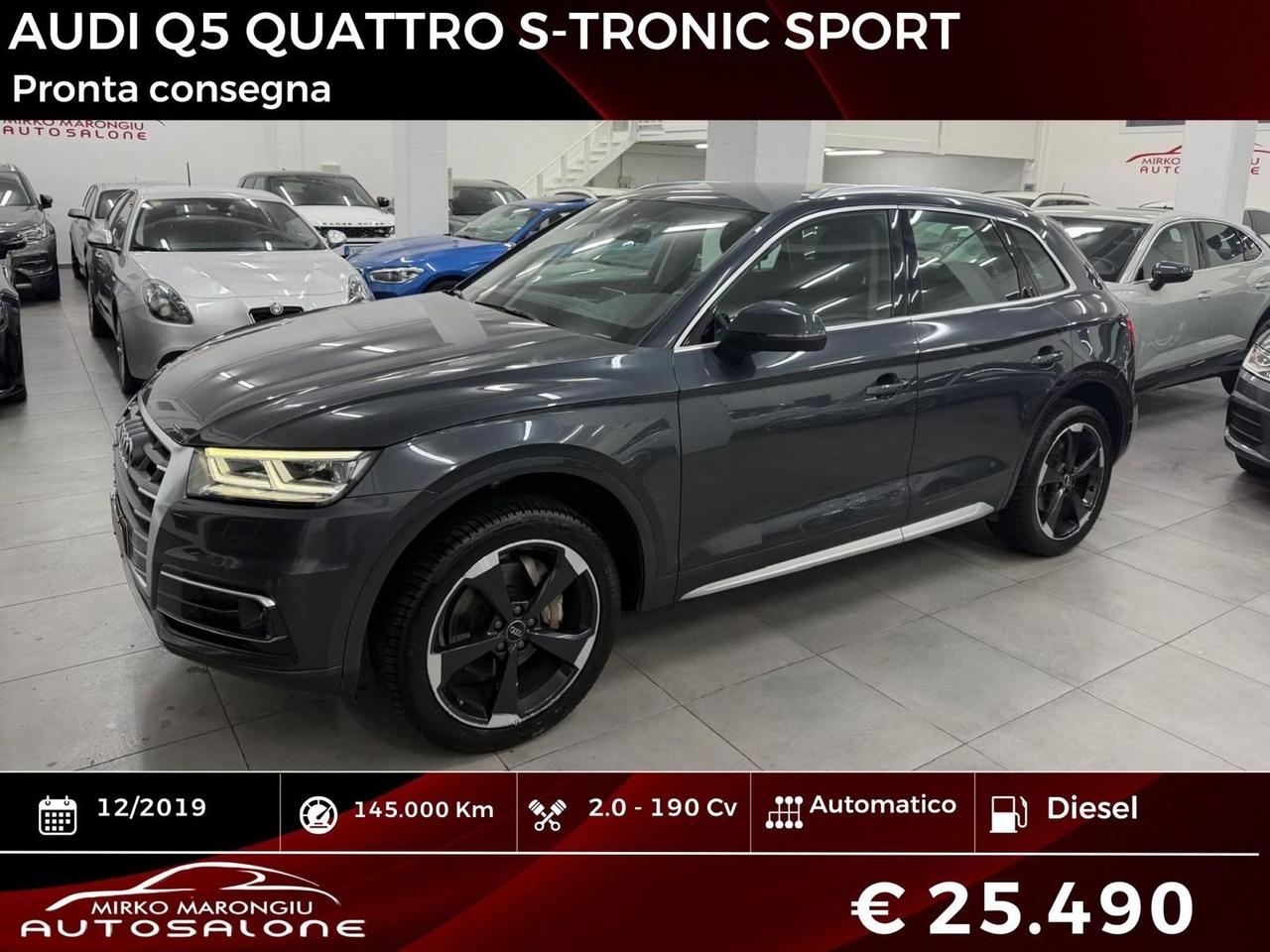 Audi Q5 40 2.0 190cv quattro S tronic Sport FINANZIABILE