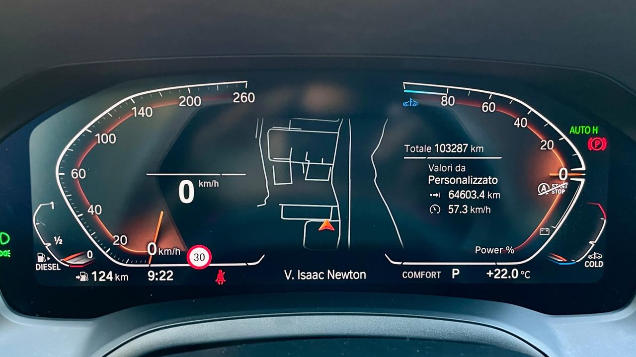 BMW 320D 48V XDRIVE 2.0 TOURING BUSINESS ADVANTAGE 190CV - PELLE, PACCHETTO LUCI, FULL LED