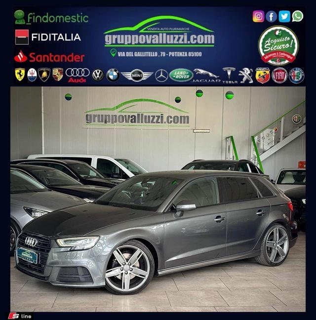 AUDI A3 Sportback 2.0TDI 150CV S tronic S line VIRTUAL TOP
