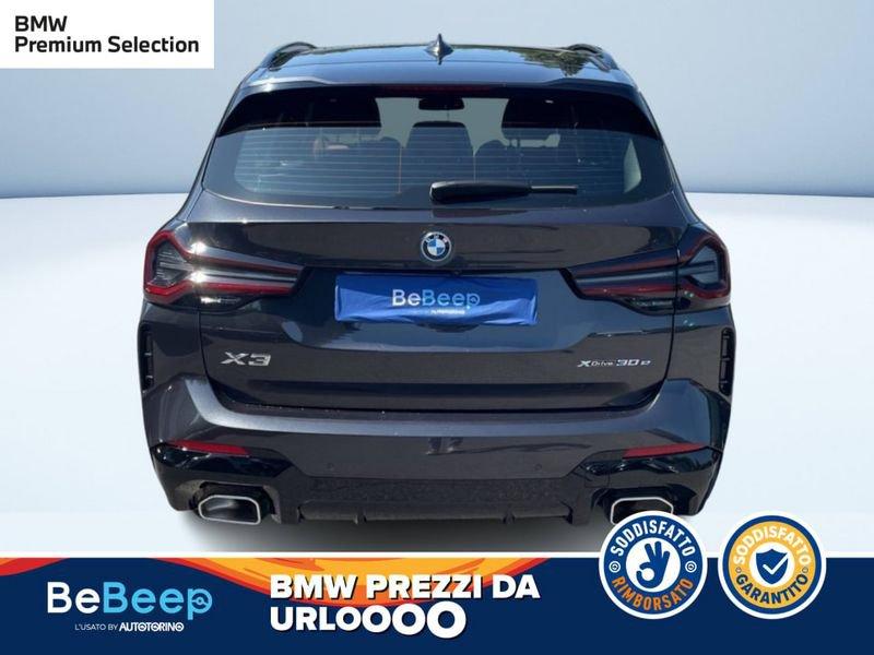 BMW X3 XDRIVE30E MSPORT AUTO