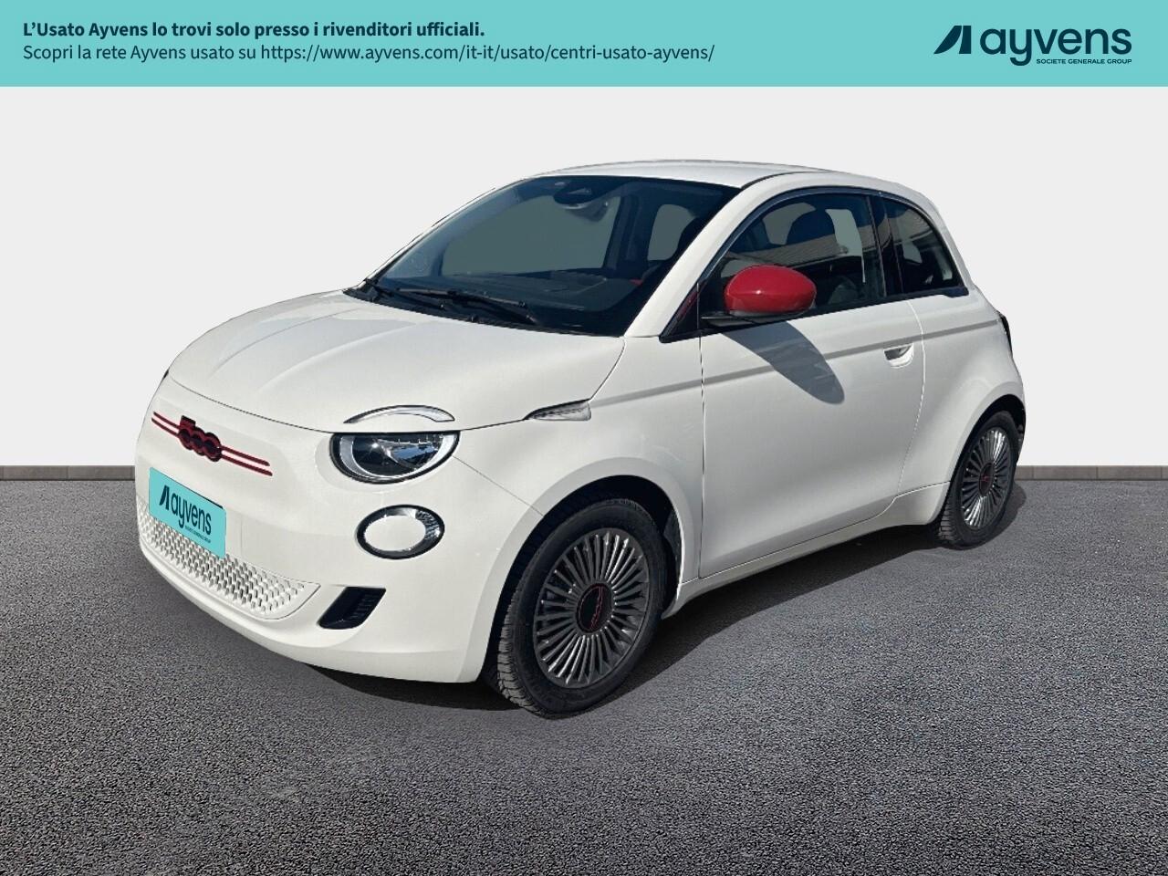 Fiat 500e Red