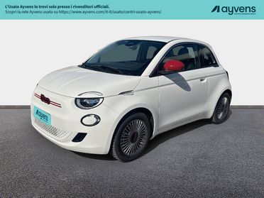 Fiat 500e Red