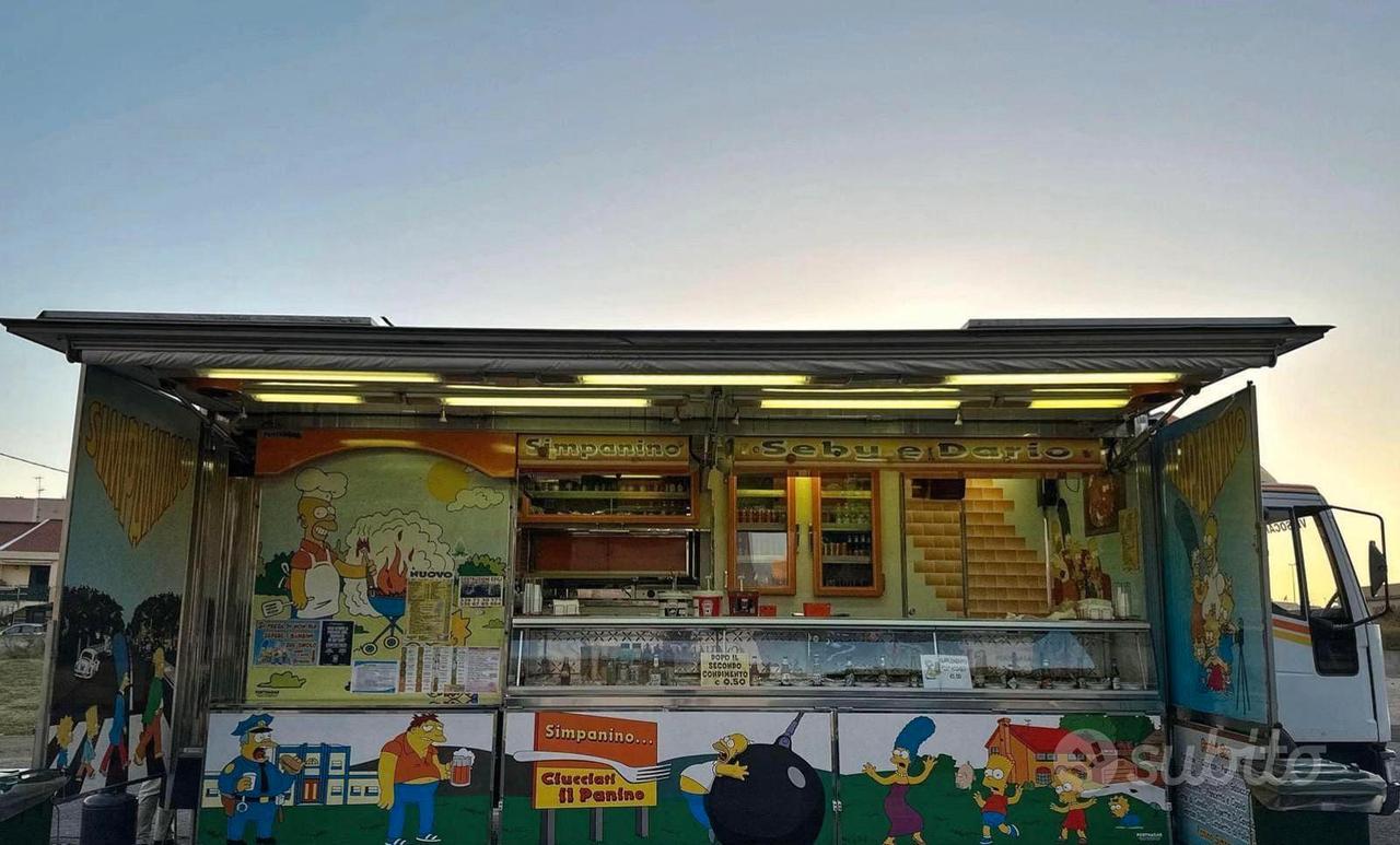 Food Truck Paninoteca Iveco Eurocargo