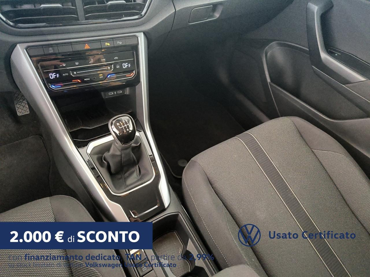 Volkswagen T-Roc 2.0 tdi life 115cv