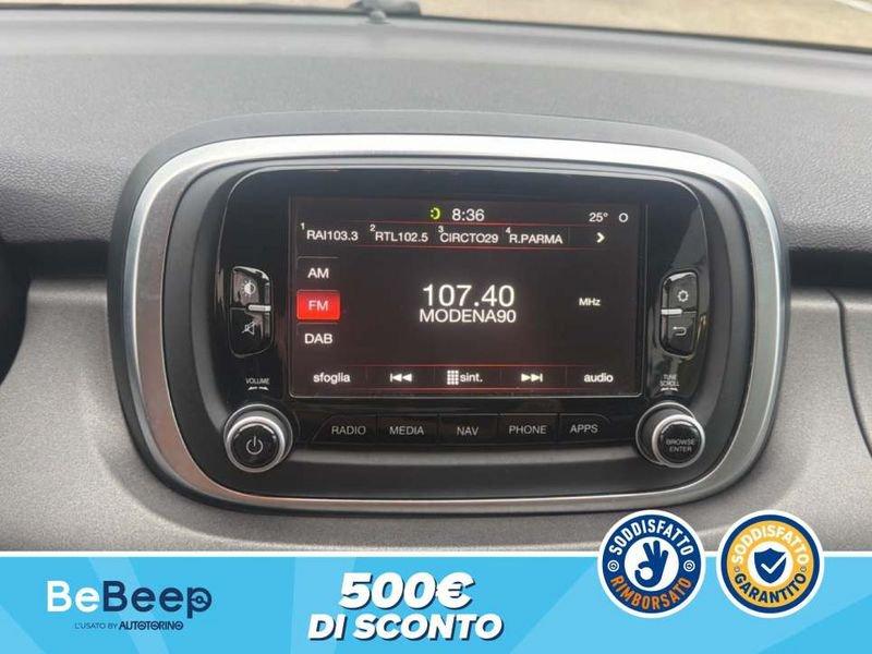 FIAT 500X 1.4 M-AIR CROSS PLUS 4X2 140CV MY17