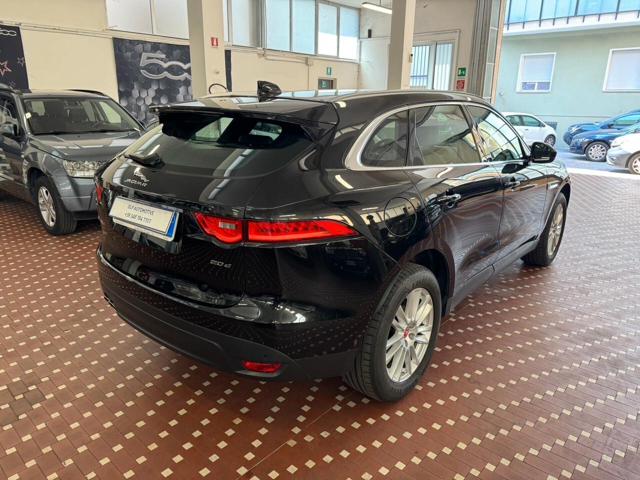 Jaguar F-Pace 2.0 D 180 CV aut. Portfolio - UNICO PROPRIETARIO