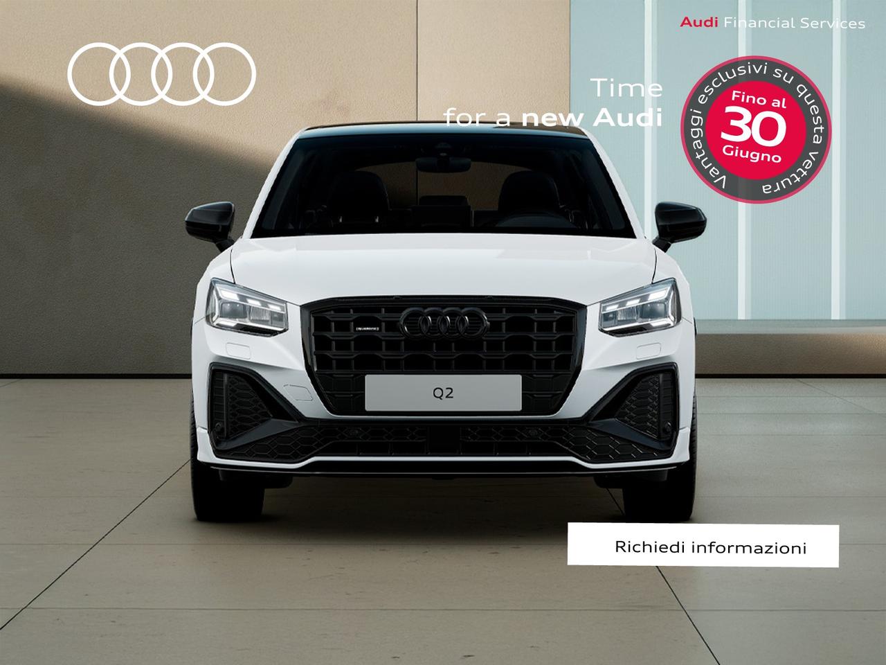 Audi Q2 40 2.0 tfsi identity black quattro s-tronic