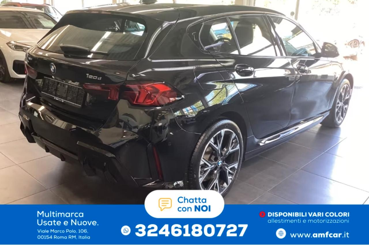 Bmw 120d M Sport, sedili sportivi Panorama