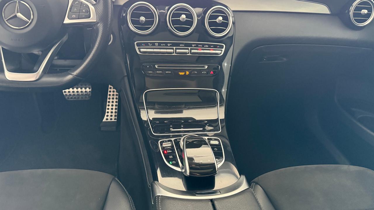 MERCEDES GLC 250 D COUPE' PREMIUM AMG TETTO