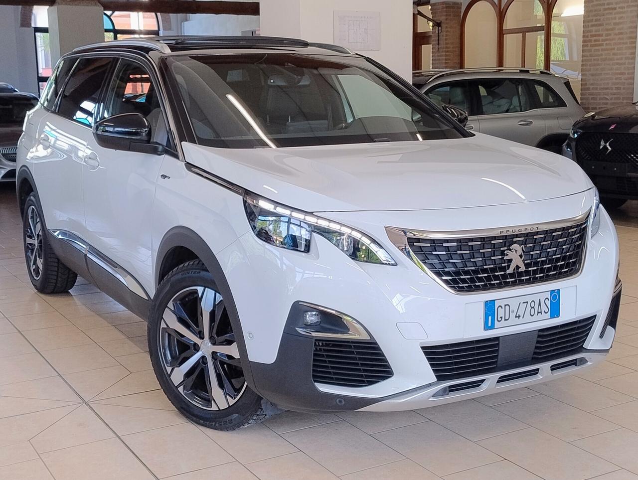 Peugeot 5008 2.0 bluehdi GT 180cv #TETTO #LED #PACK LUCI #7 POSTI