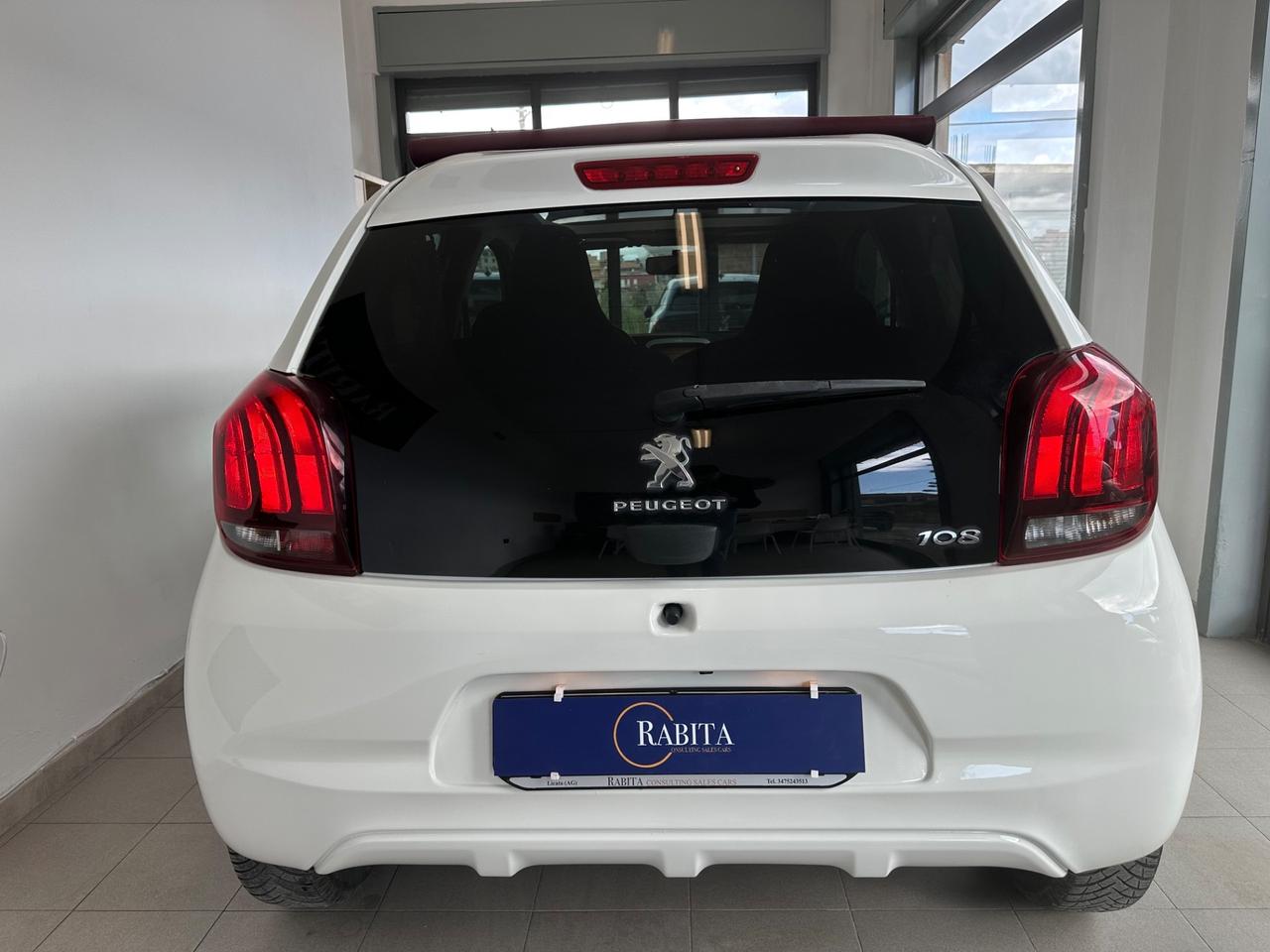 Peugeot 108 Cabrio 1.2 82cv Allure Top 5 Porte