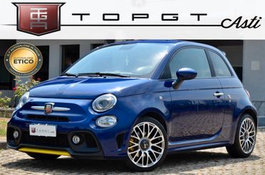ABARTH 595 1.4 T-JET 145cv MANUALE, UFF ITALIANA, EURO 6D, BLU PODIO, LUCI AMBIENTE, 17", PERMUTE