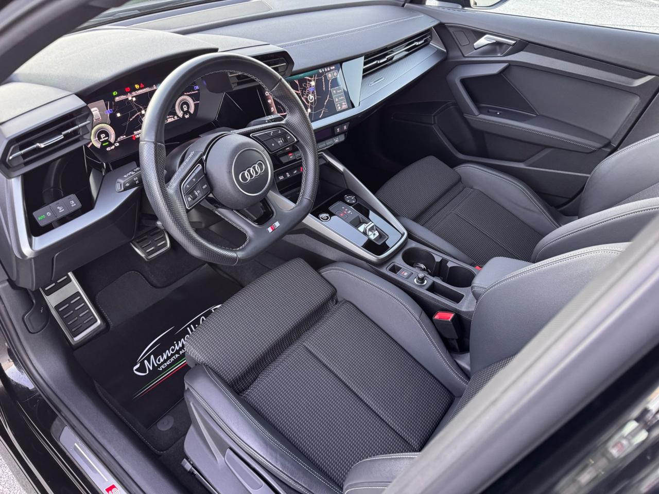 Audi A3 SPB 45 TFSI e S tronic line edition Identity Black