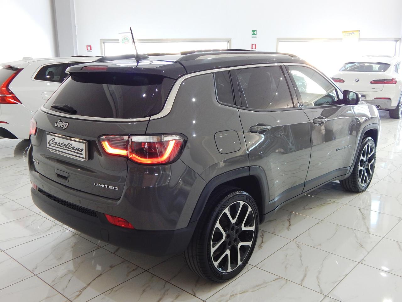 Jeep Compass 2.0 mjt Limited 4wd 140cv Aut TETTO-NAVI-PELLE-LED
