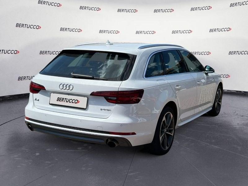 Audi A4 5ª serie Avant 2.0 TFSI S tronic g-tron Sport
