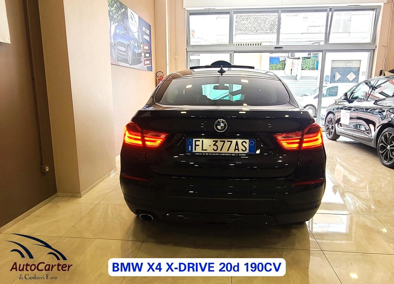 Bmw X4 x-drive-20d TETTO*XENO*FULL