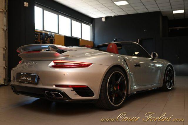 PORSCHE 911 991 3.8 TURBO CABRIO PDK 540CV PASM STRAFULL NUOVA