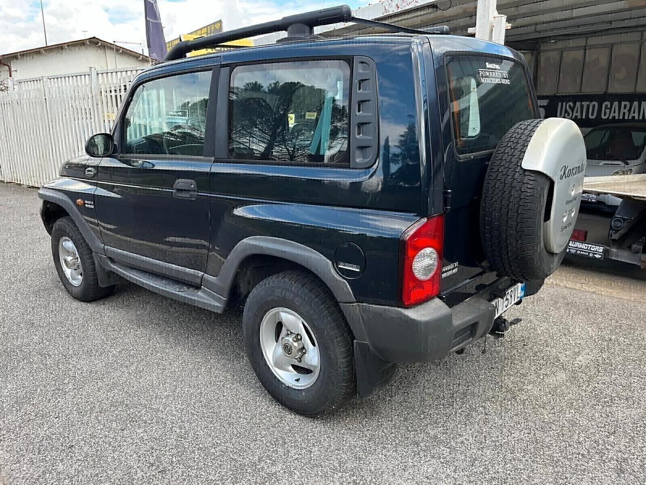 SSANGYONG KORANDO 2 SERIE 2.9 TURBODIESEL ELX - GANCIO TRAINO