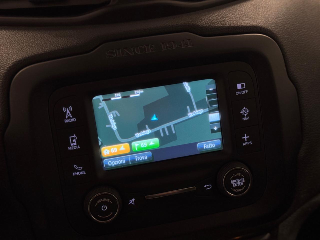 Jeep Renegade 1.6 Mjt SEDILI RISCALDATI, VOLANTE RISCALDATO!