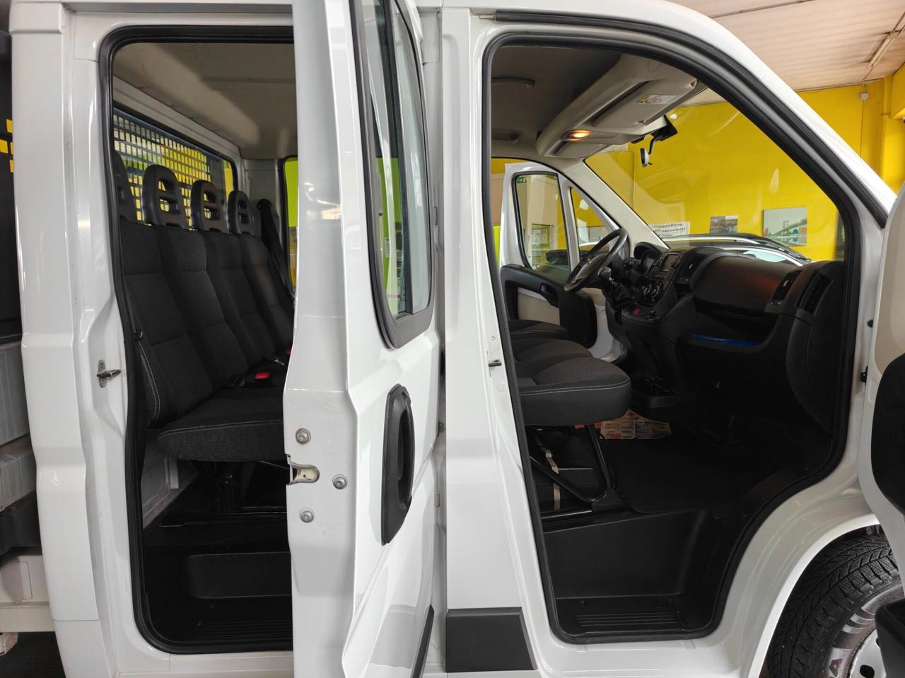 Fiat Ducato 33 2.0 MJT PM-DC Cassonato Doppia Cabina Cassone 7 Posti