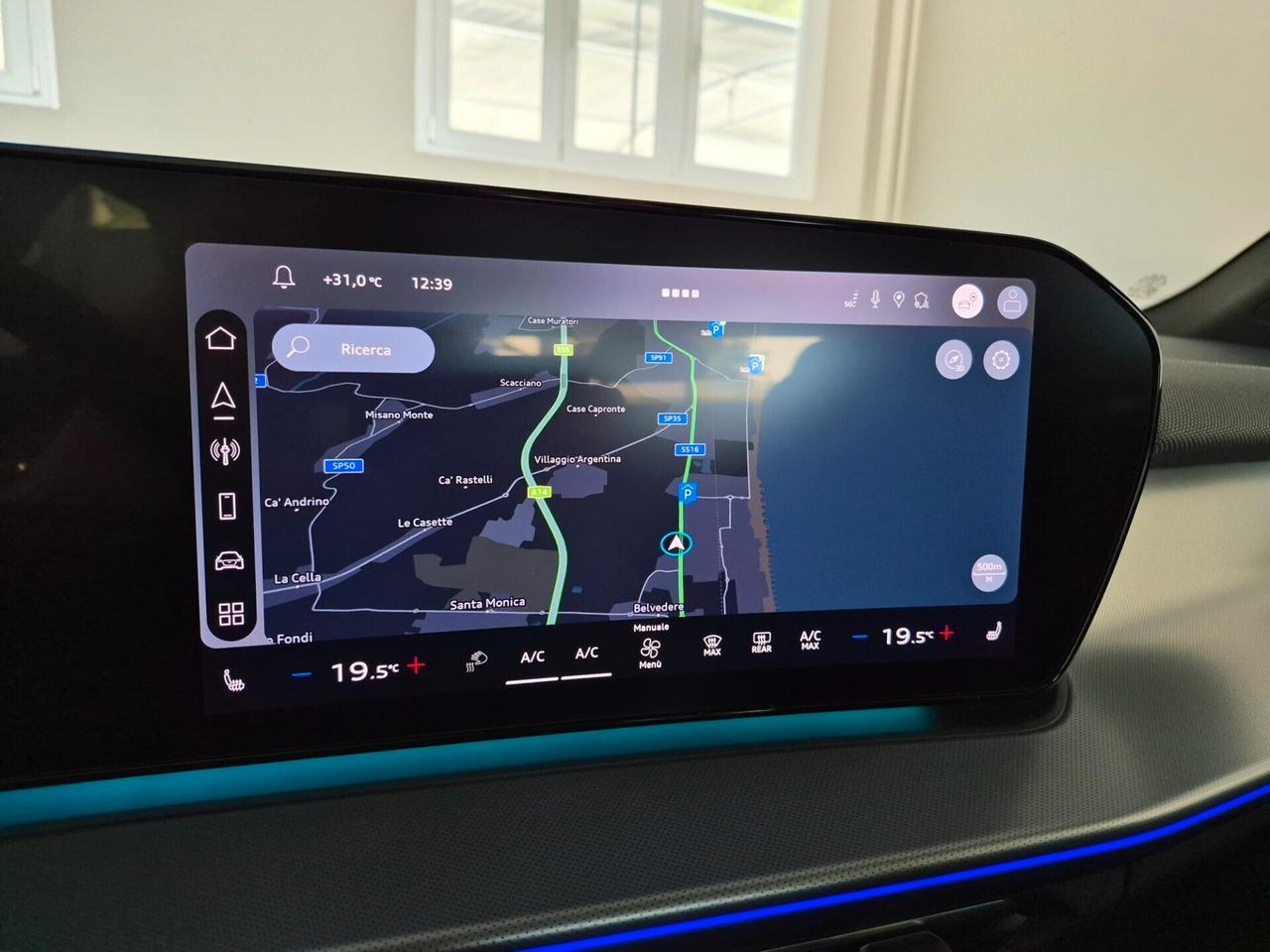 Audi Q3 1.5 TFSI MHEV S LINE EDITION 150CV S-TRONIC LED TETTO NAVI CARPLAY RETROCAM. ACC. AUTO UFFICIALE AUDI 1 PROPRIETARIO