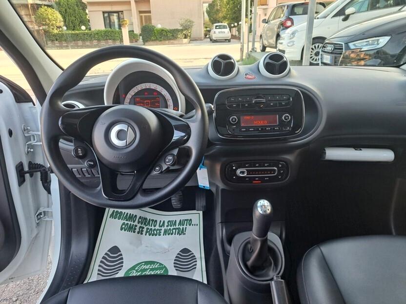 Smart ForFour 1.0 Passion Total White PELLE/TETTO