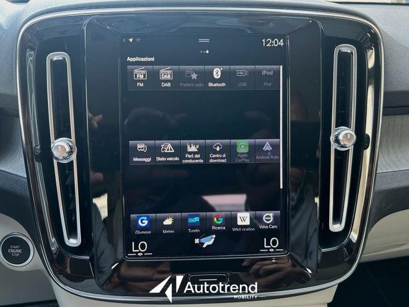 Volvo XC40 Recharge T4 129+82 CV Recharge Plug-in Hybrid Inscription