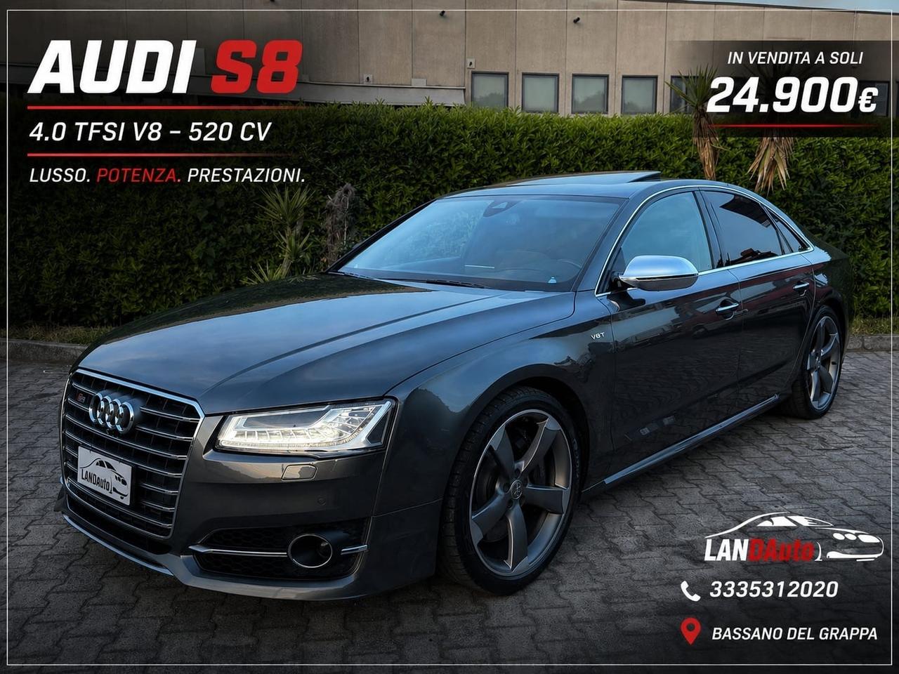 Audi S8 4.0 V8T BITURBO - FULL OPT - TAGLIANDATA -