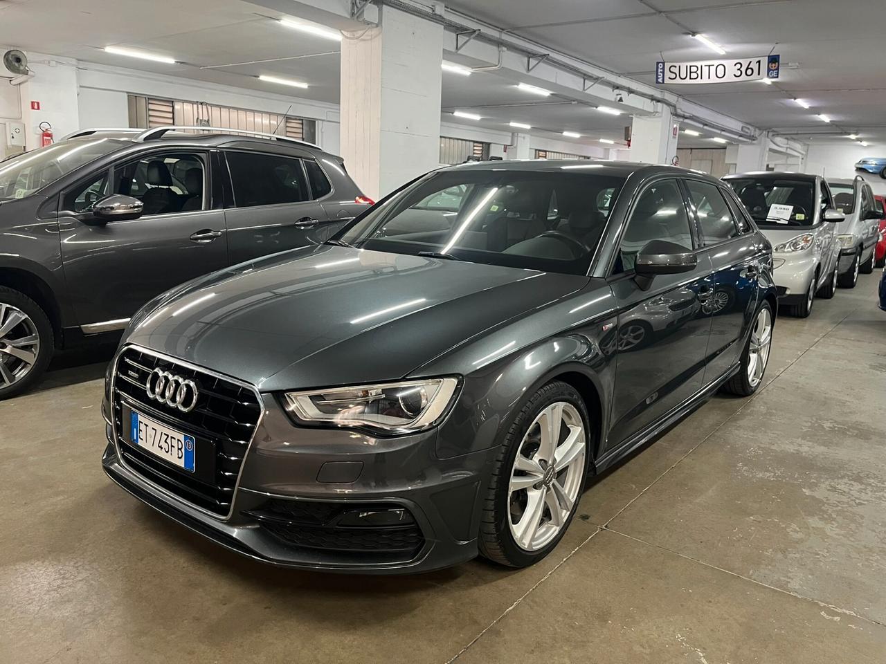 A3 2.0 Tdi 184cv QUATTRO s-tronic S-LINE euro 6