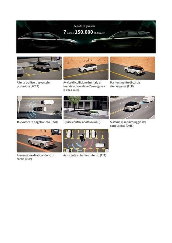 JAECOO 7 PHEV 1.5 TGDI Benzina ibrida Plug-In Exclusive