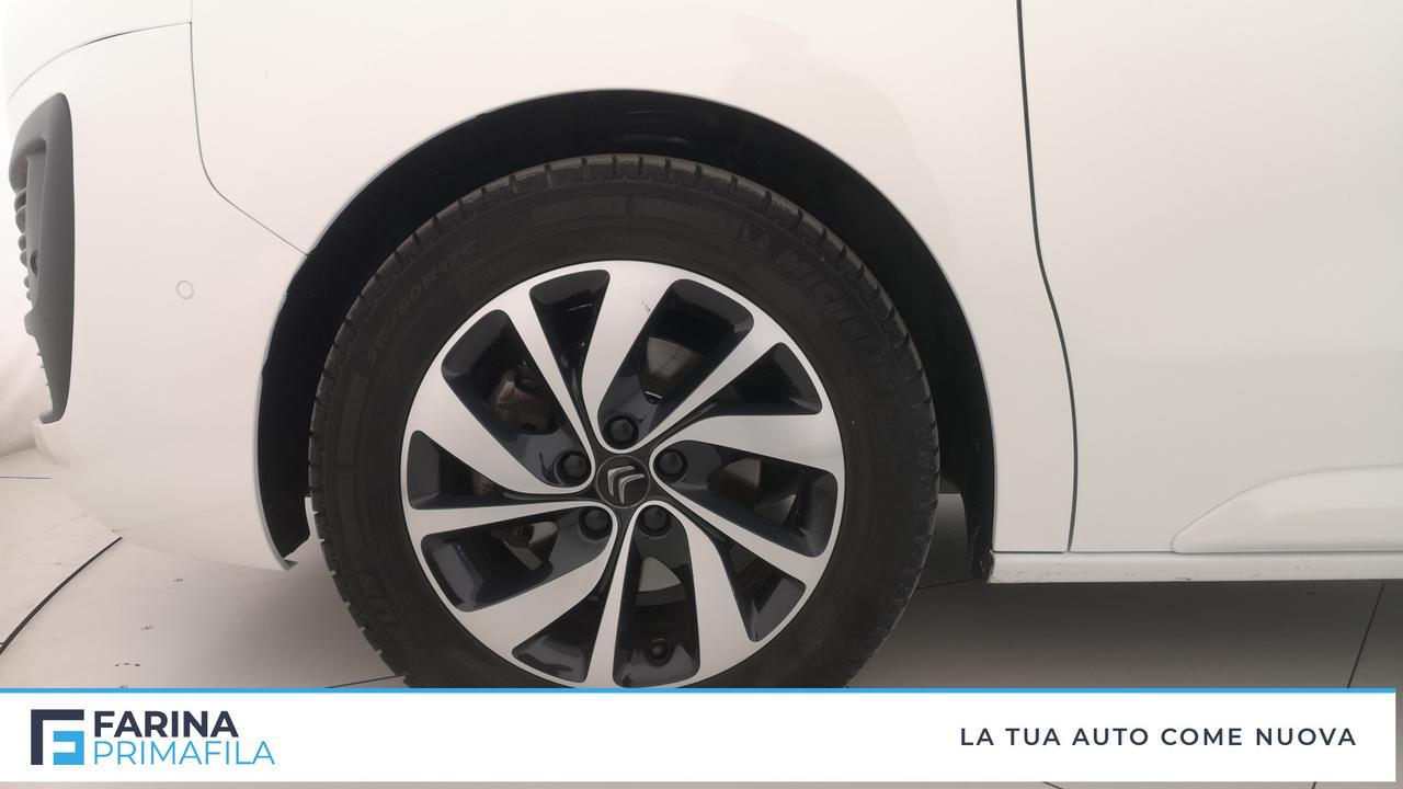 CITROEN Spacetourer 2018 - Spacetourer M 2.0 Bluehdi 150cv S&S Feel E6.2d-Isc