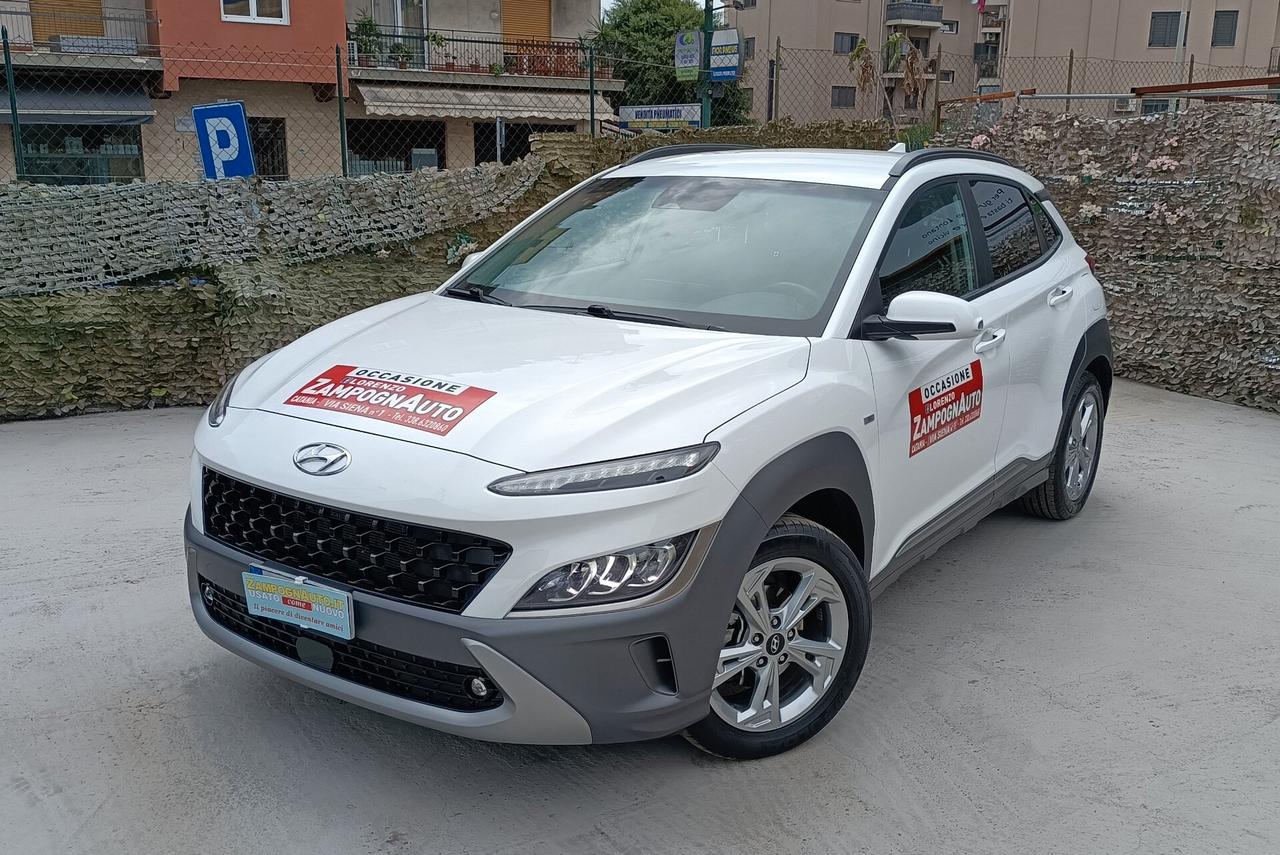 Hyundai Kona 1.6 CRDI Hybrid 48V GASOLIO Elettrica ZAMPOGNAUTO