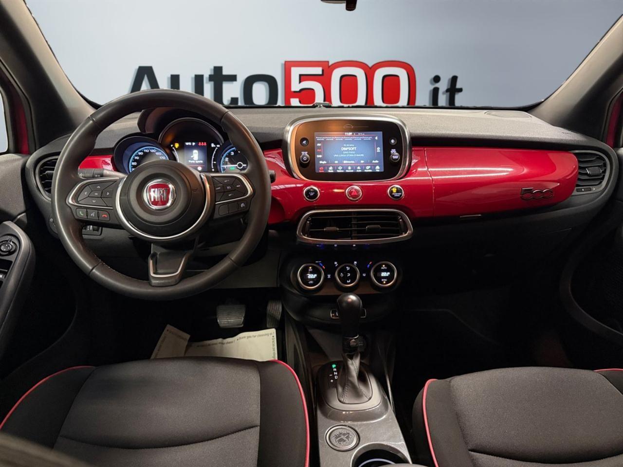 Fiat 500X 1.5 T4 Hybrid 130 CV DCT Red