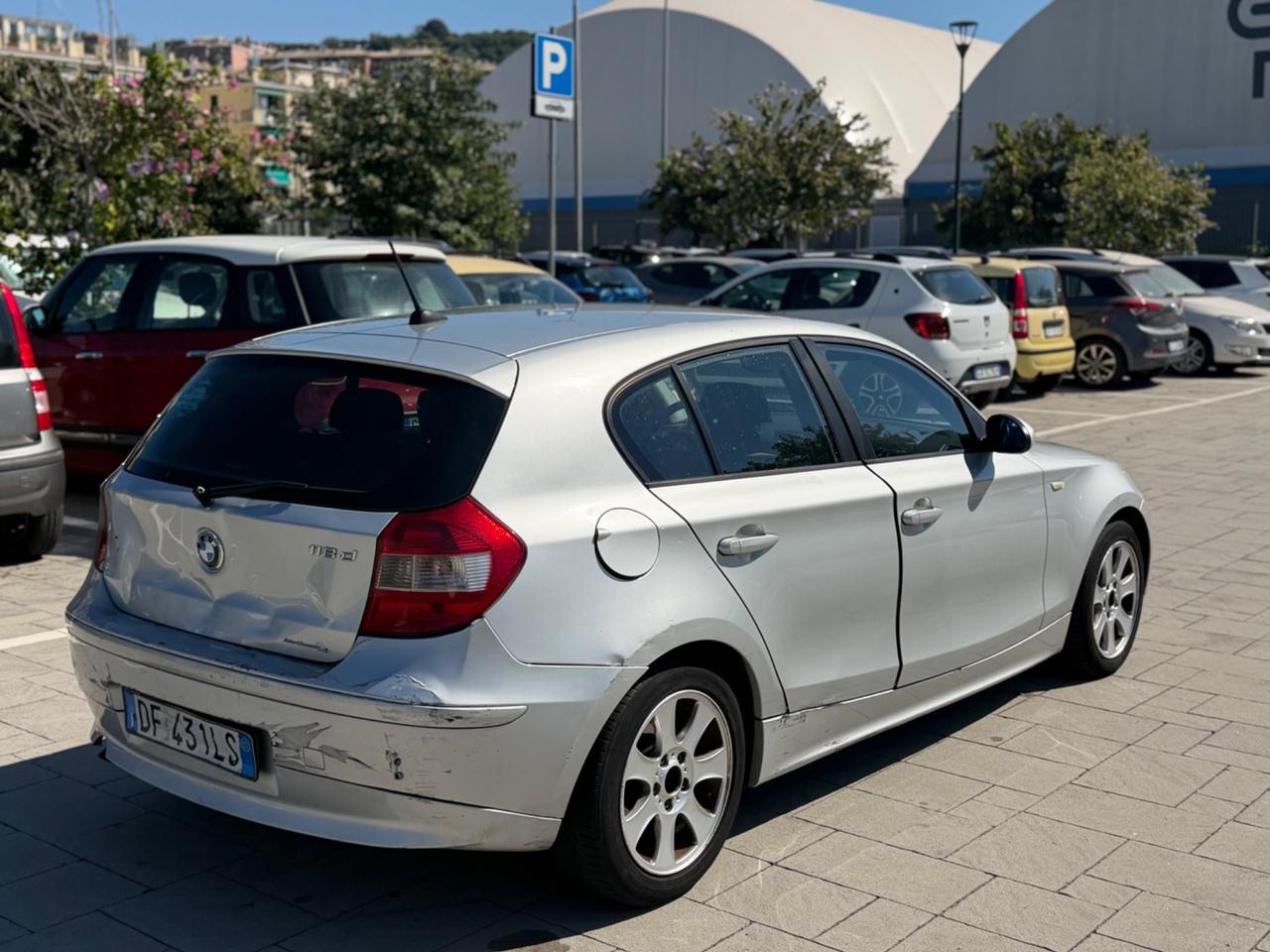 Bmw 118d diesel 5 porte futura 122cv - 2007