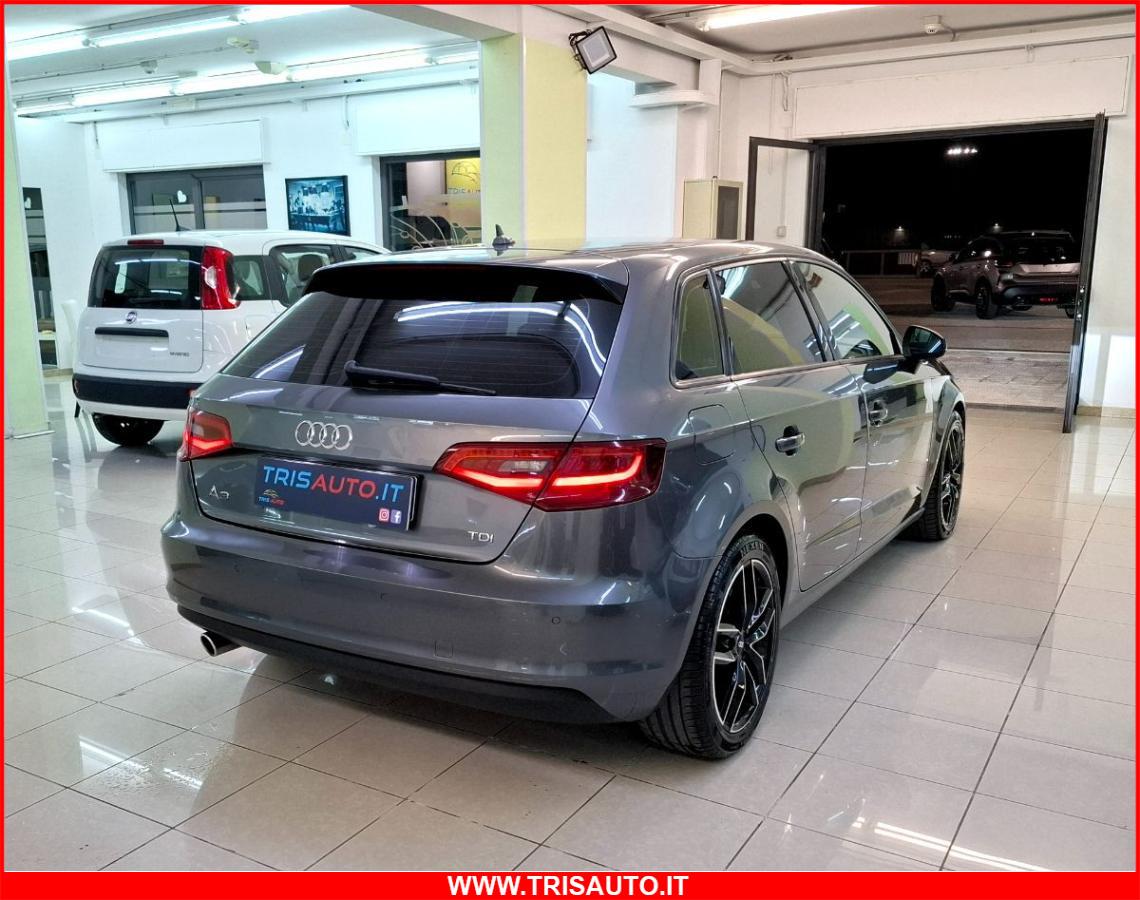 AUDI A3 SPB 1.6 Tdi S-Tronic Ambition NEOPATENTATI (FARI LED+NAVI)