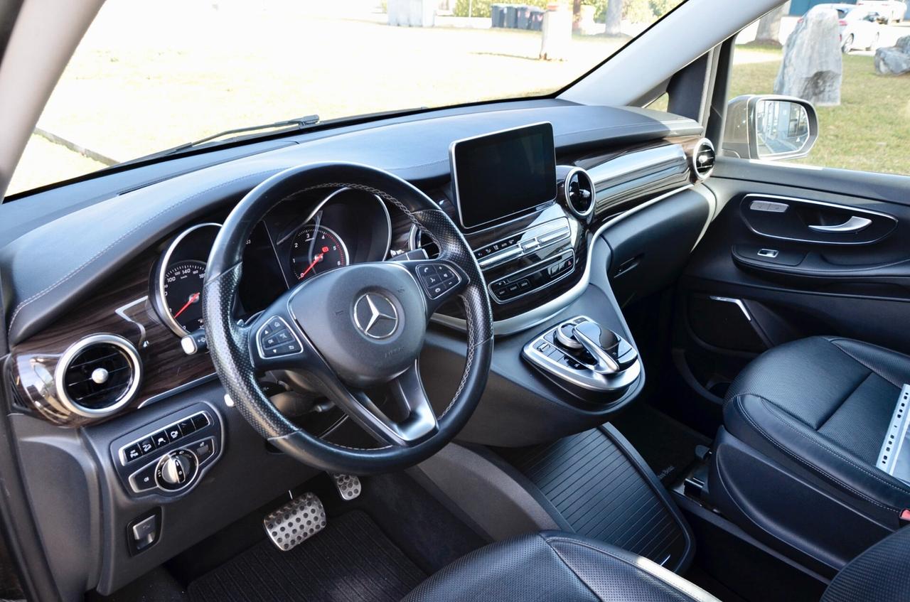 MERCEDES-BENZ V 250d PREMIUM 4MATIC 190cv AUTO, UFF ITALIANA, HI-FI BURMESTER, 360°, PELLE. PORTE AUTOMATICHE, PERMUTE