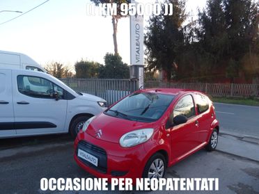 Citroen C1 1.0 5 porte C1TY OK NEOPATENTATI