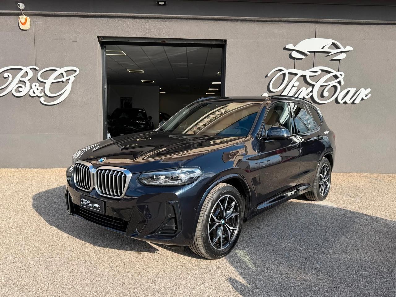 BMW X3 20D M-SPORT X-DRIVE MHEV 48V 190CV PELLE NAVI CAM ANNO 2022