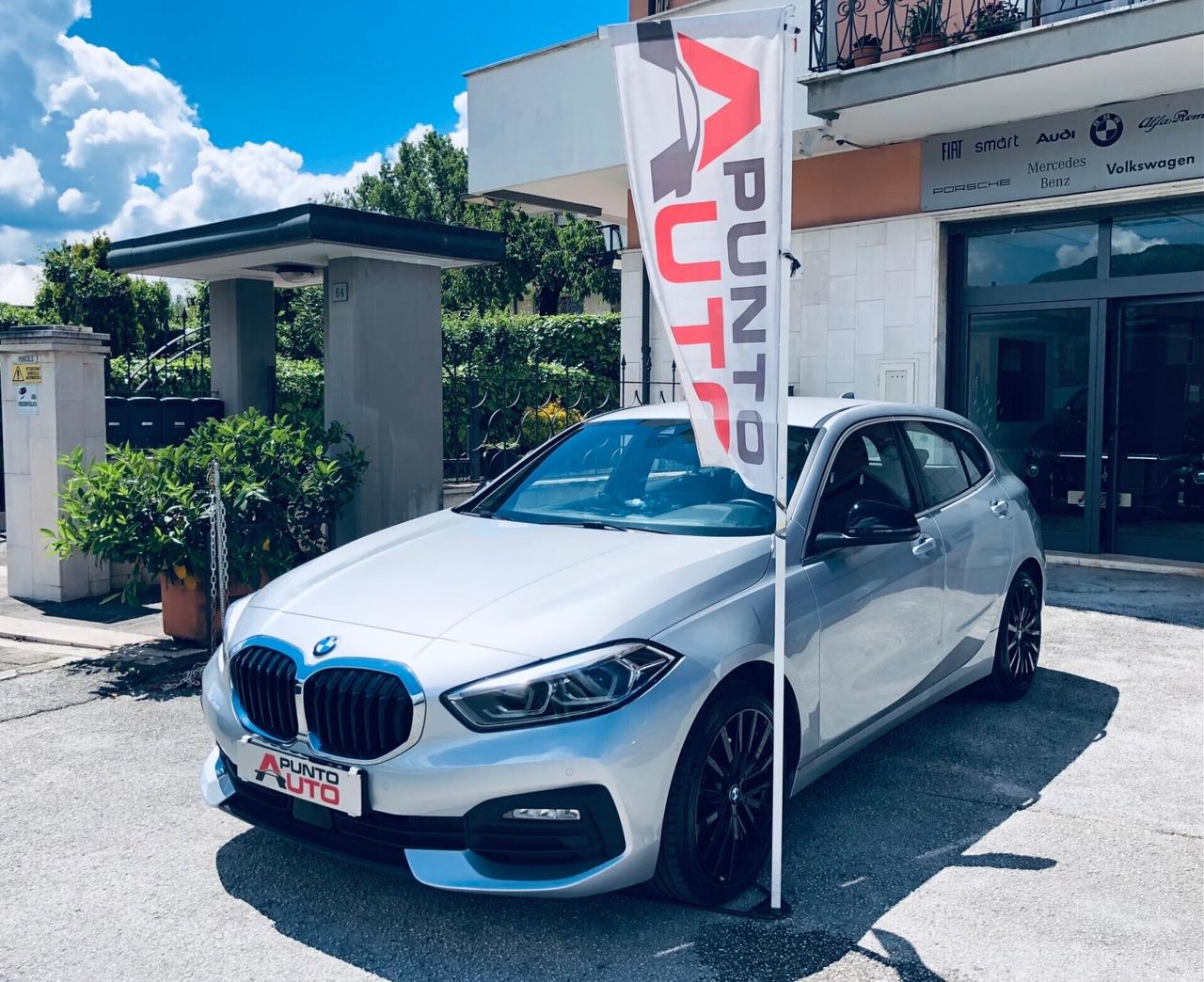 Bmw 116 118d 5p. AUTOMATICA-TELECAM- SPORT argento