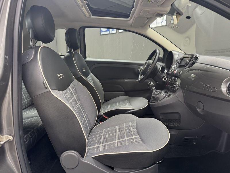 FIAT 500 1.2 Lounge 69cv TETTO APRIBILE NAVI SENSORI